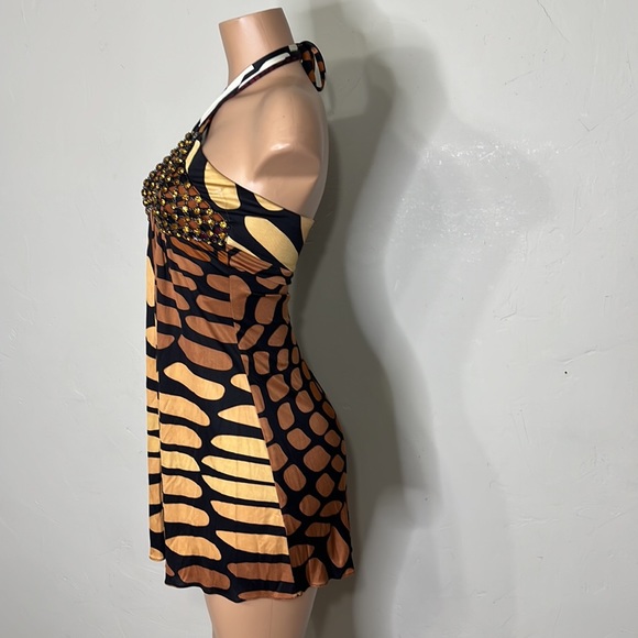 New Sky 100% Silk embellished Dress regularly $248 - Picture 2 of 7